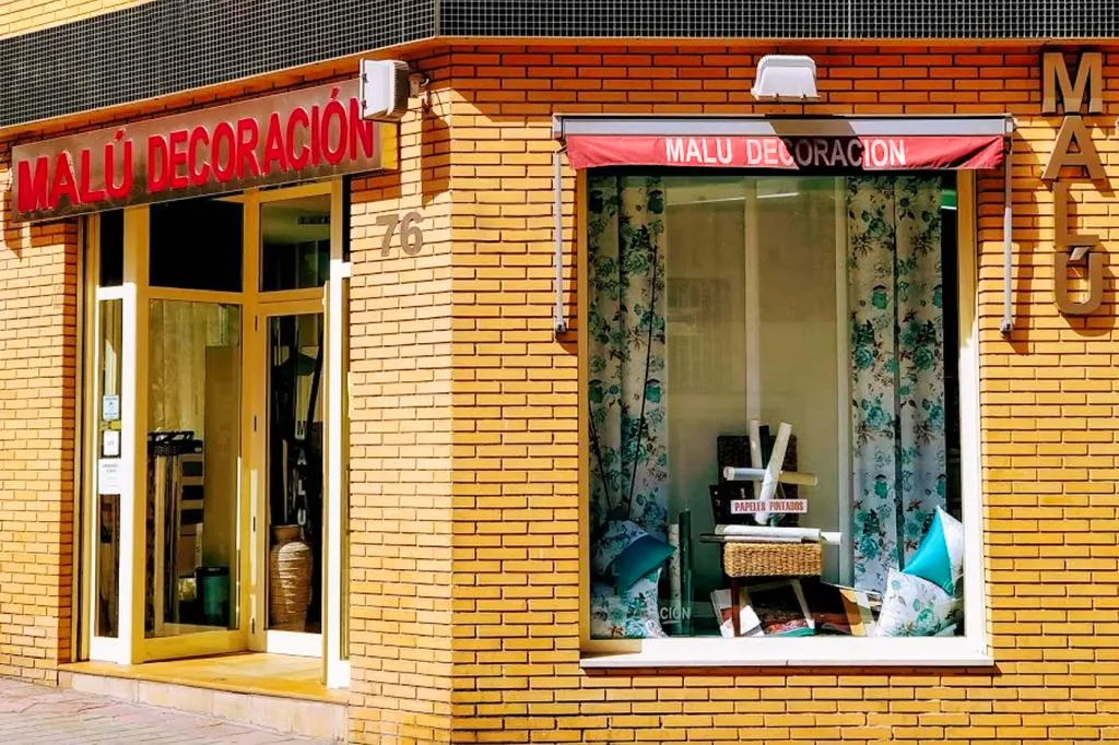 La tienda Malú Decoración - especializada en textiles del hogar en Madrid
